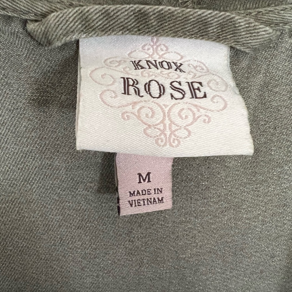 Knox Rose Hooded Military style Women’s Jacket, Medium - Picture 6 of 11